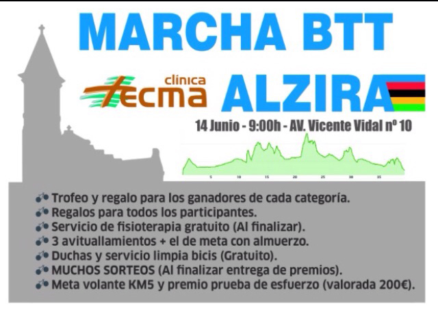 1ª BTT Tecma Alzira - Una apasionante prueba recorerá las calles de Alzira