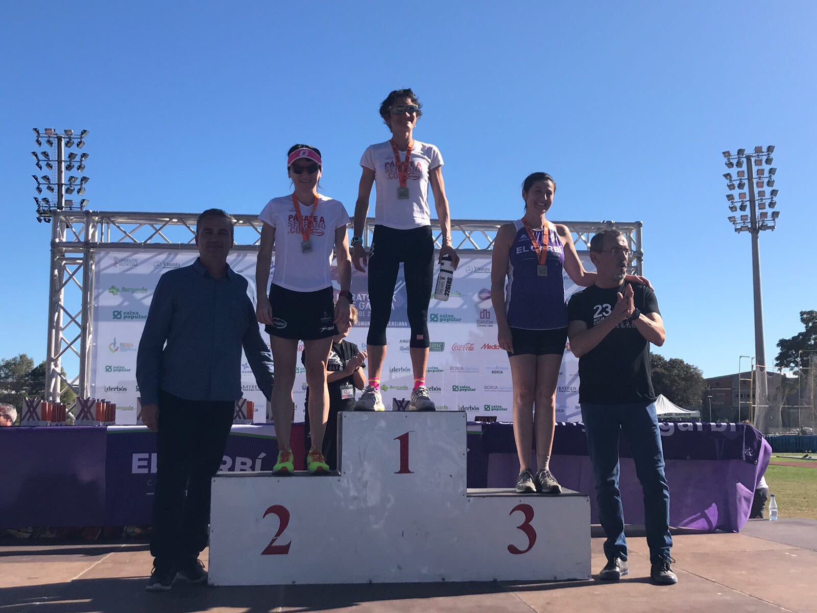 Davinia Albinyana segunda en la media Maratón de Gandía